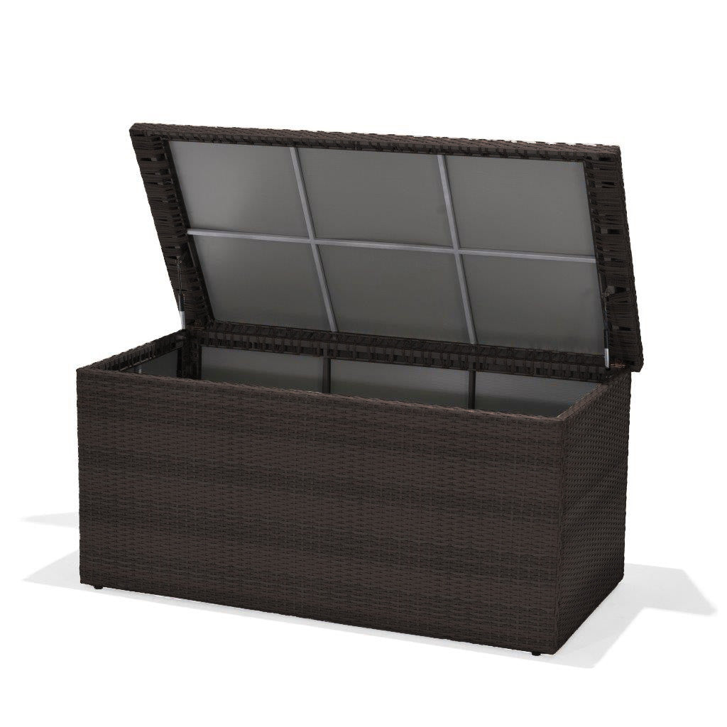 Forever Patio Universal Woven Cushion Storage Box - Flat Weave