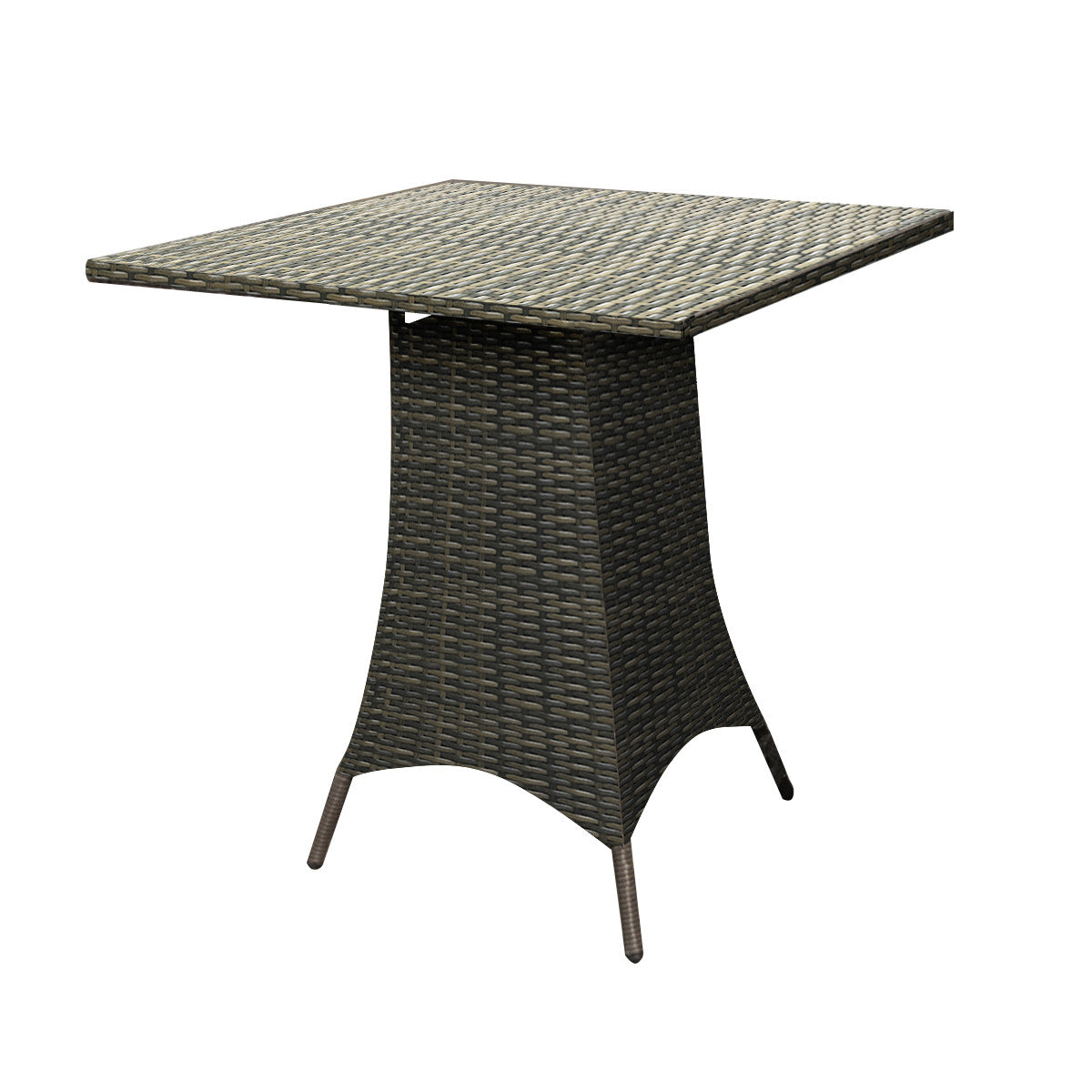 Forever Patio Universal Woven Bar Height Table - Premium Weave