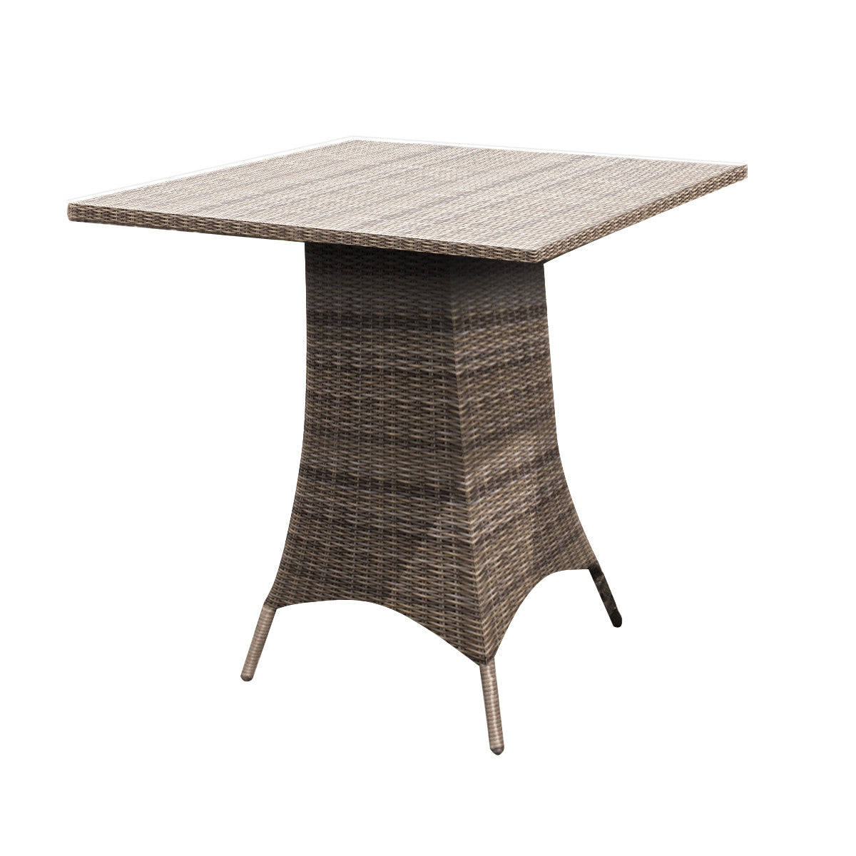 Forever Patio Universal Woven Bar Height Table - Premium Weave