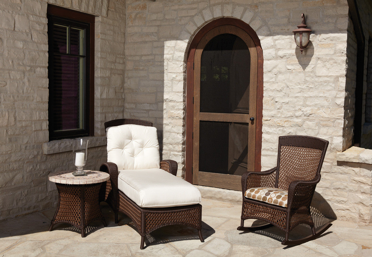 Lloyd Flanders Grand Traverse Wicker Outdoor Porch Rocker