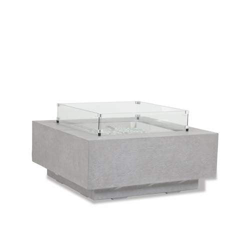 Sunset West Bazaar Gravelstone Square Fire Table