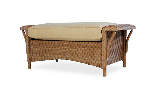 Replacement Cushions for Lloyd Flanders Nantucket Large Wicker Ottoman