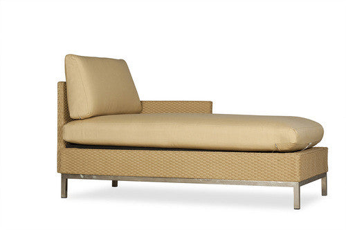 Replacement Cushions for Lloyd Flanders Elements Wicker Left Arm Chaise