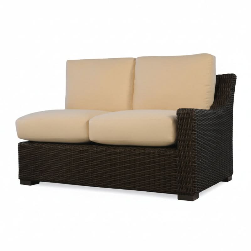 Lloyd Flanders Mesa Woven Vinyl Outdoor 6‑Person Sectional Set