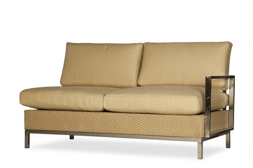 Replacement Cushions for Lloyd Flanders Elements Wicker Left Arm Settee