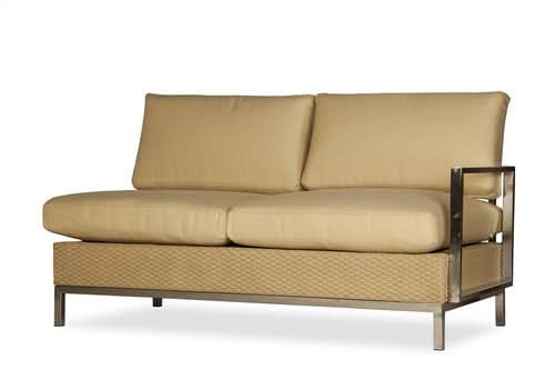 Replacement Cushions for Lloyd Flanders Elements Wicker Left Arm Settee