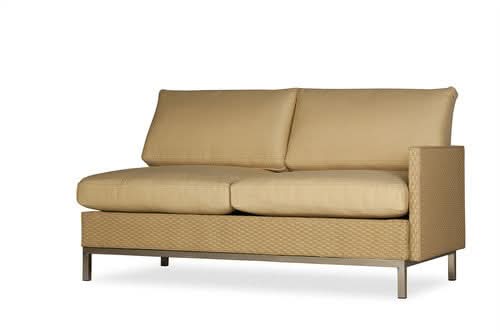 Replacement Cushions for Lloyd Flanders Elements Wicker Left Arm Settee