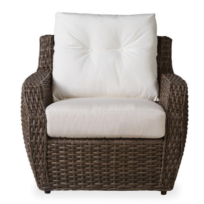 Lloyd Flanders Largo Woven Vinyl Outdoor Lounge Chair