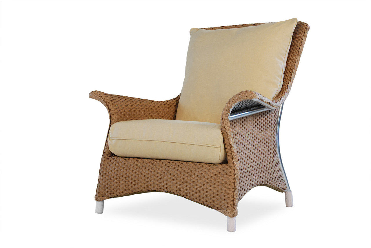 Lloyd Flanders Mandalay Wicker Outdoor Lounge Chair