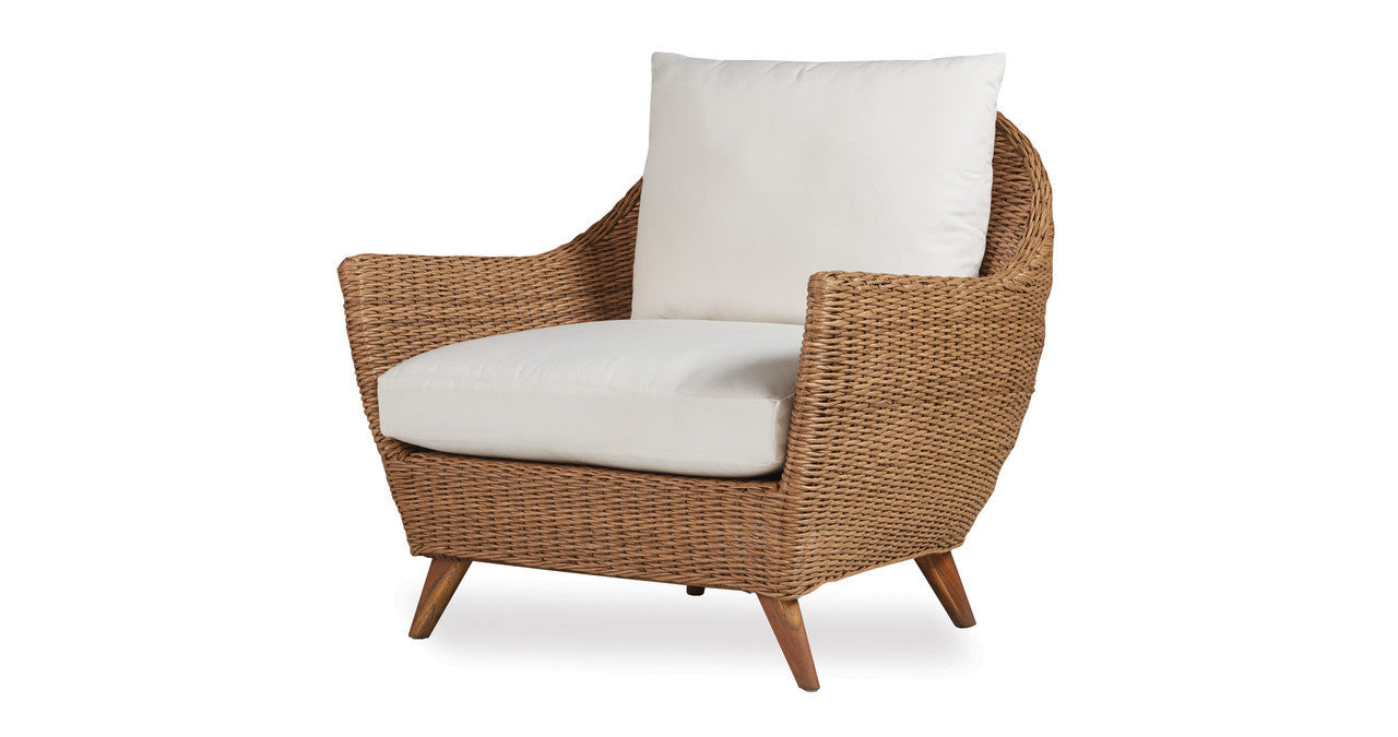 Lloyd Flanders Tobago Woven Vinyl Outdoor Lounge Chair