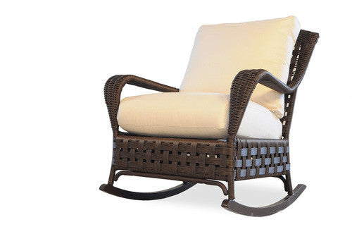 Replacement Cushions for Lloyd Flanders Haven Wicker Lounge Rocker