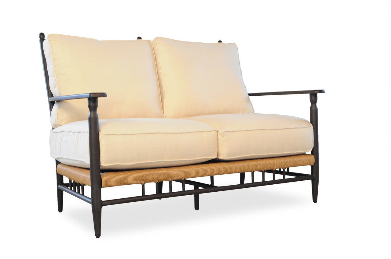 Lloyd Flanders Low Country Woven Vinyl Outdoor Loveseat