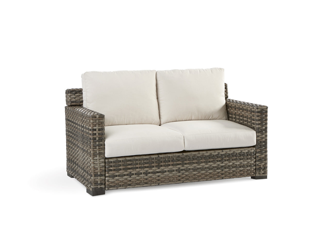 South Sea Rattan New Java Resin Wicker 5 Piece Outdoor Seating Group