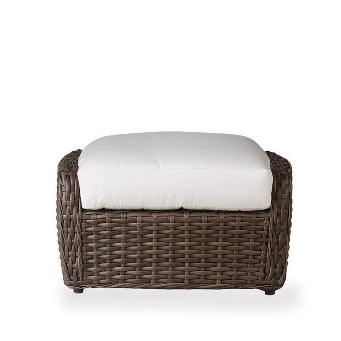 Lloyd Flanders Largo Woven Vinyl Outdoor Ottoman