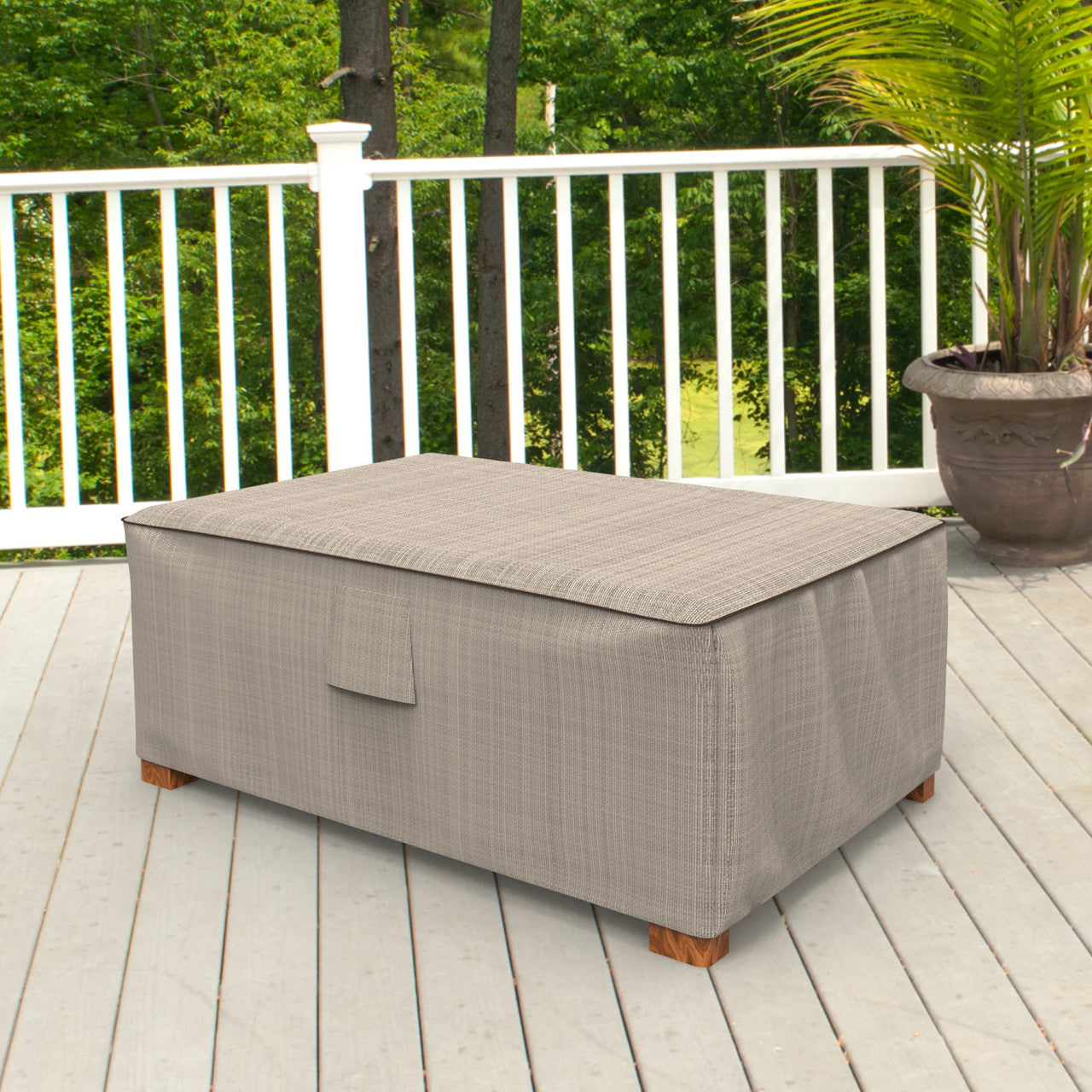 Budge Industries English Garden Patio Ottoman Cover