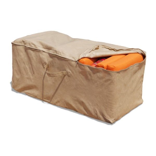Budge Industries All Seasons Cushion Storage Bags - slightly open
