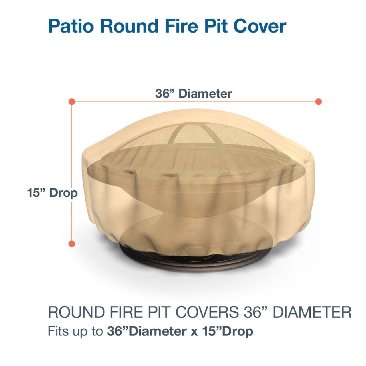 Budge Industries All Seasons Firepit Cover