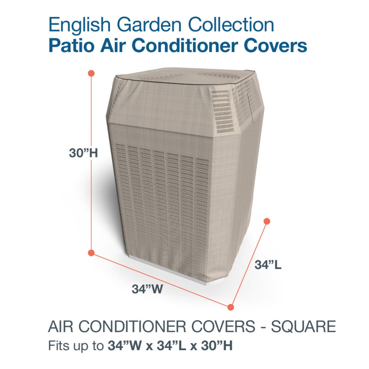 Budge Industries English Garden Square AC Cover