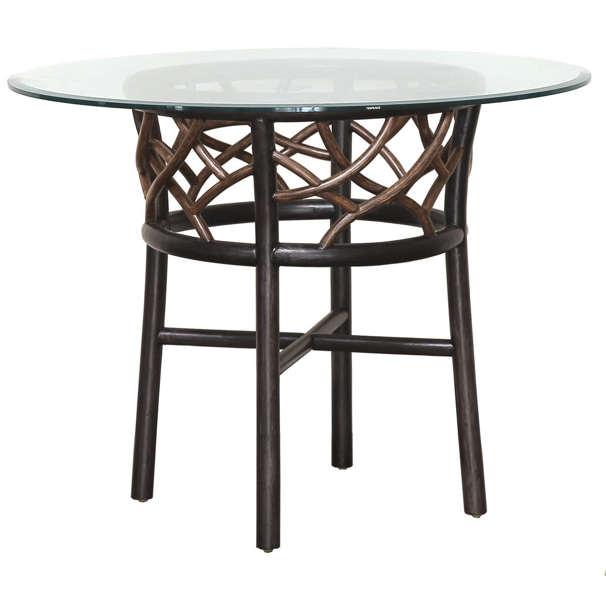 Panama Jack Trinidad Stackable Dining Base with Glass