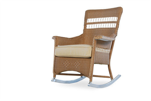 Replacement Cushions for Lloyd Flanders Nantucket Wicker Porch Rocker