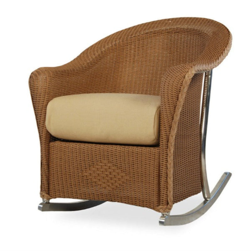 Lloyd Flanders Reflections Wicker Outdoor Porch Rocker