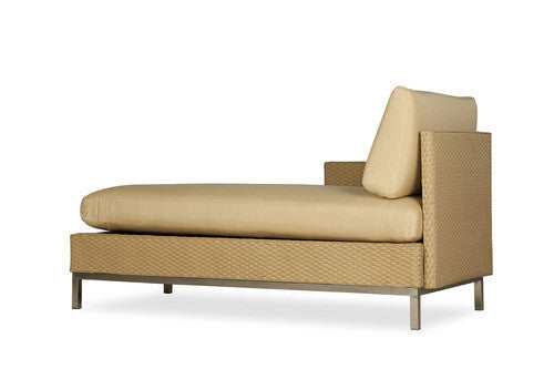 Replacement Cushions for Lloyd Flanders Elements Wicker Right Arm Chaise