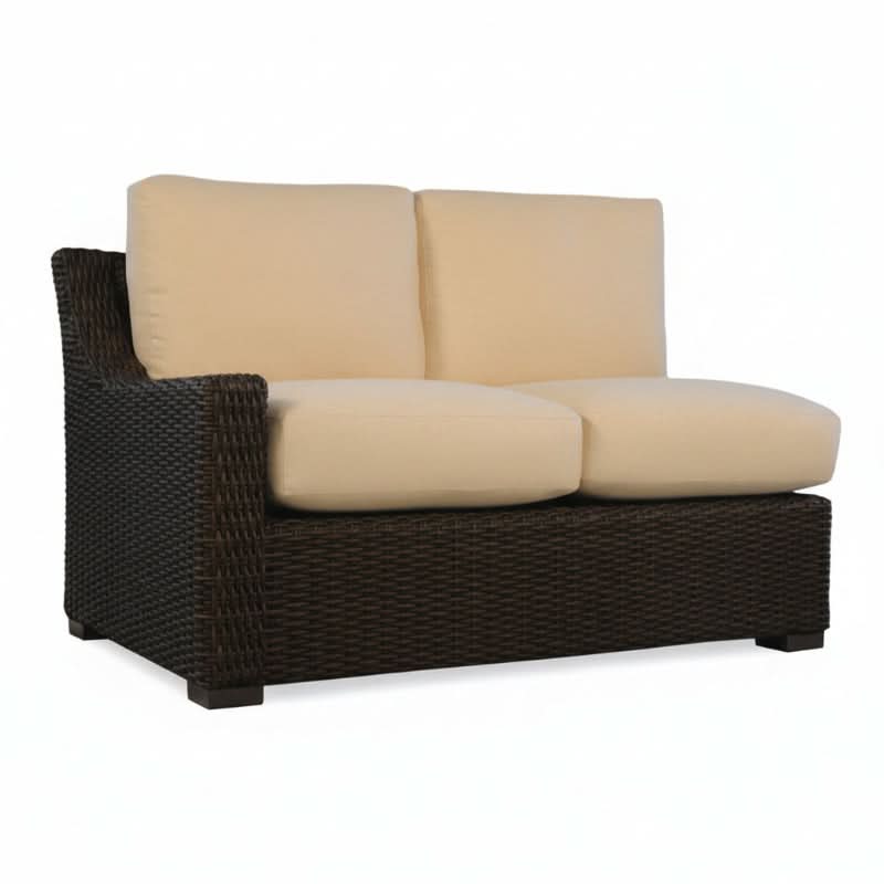 Lloyd Flanders Mesa Woven Vinyl Outdoor 6‑Person Sectional Set