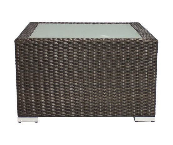 Source Furniture Lucaya Square Resin Wicker Coffee Table
