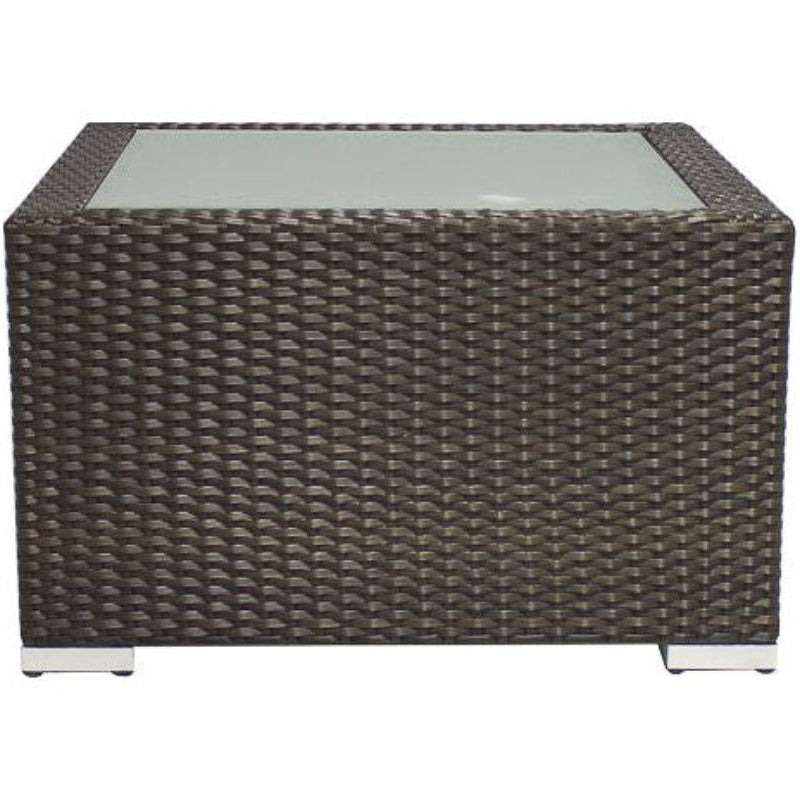 DecoScape Lucaya Wicker Aluminum Outdoor Coffee Table
