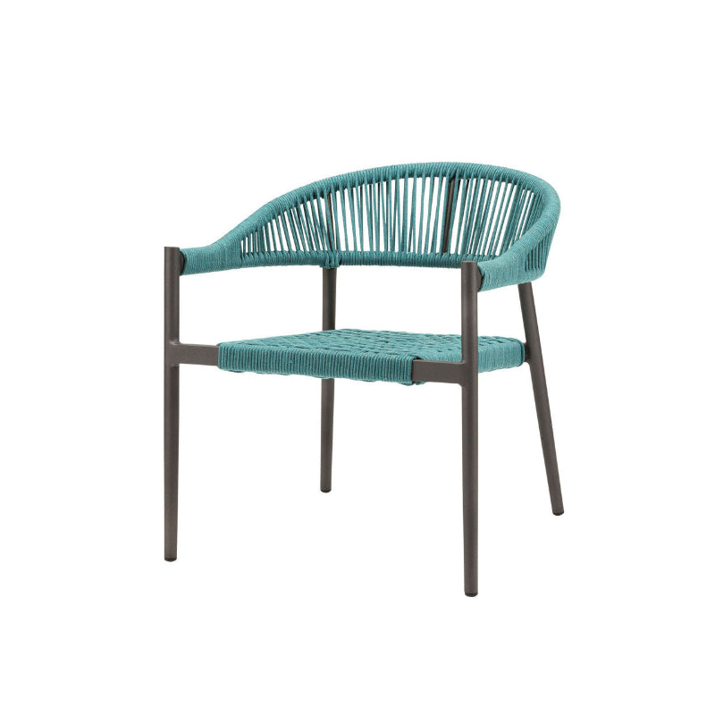 DecoScape Skye Aluminum Outdoor Club Chair