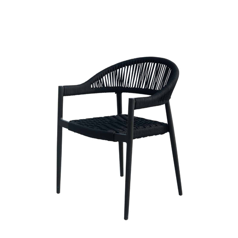 DecoScape Skye Aluminum Outdoor Dining Arm Chair