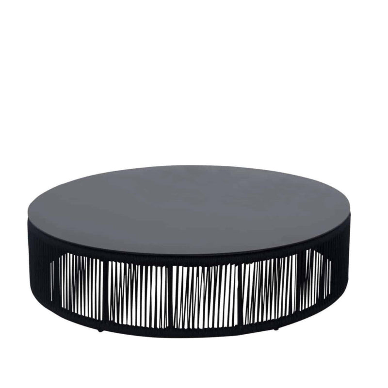 DecoScape Skye Aluminum Outdoor Round Coffee Table