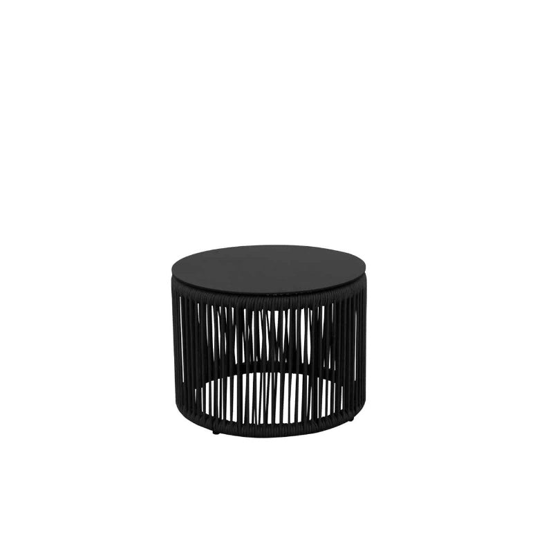 DecoScape Skye Aluminum Outdoor Round Side Table