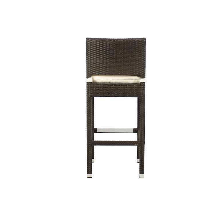 DecoScape Zen Wicker Bar Stool