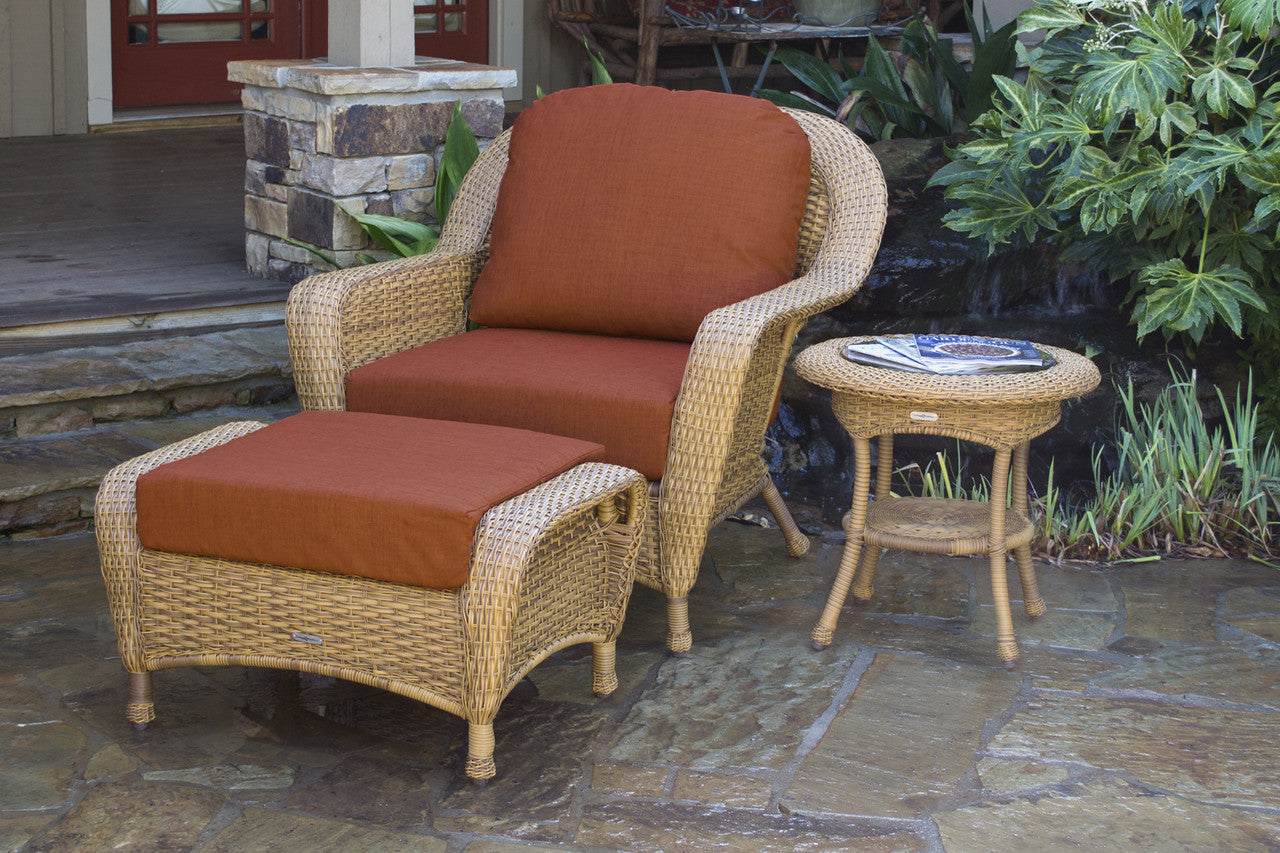 Tortuga Outdoor Sea Pines Resin Wicker 3 Piece Club Chair Set