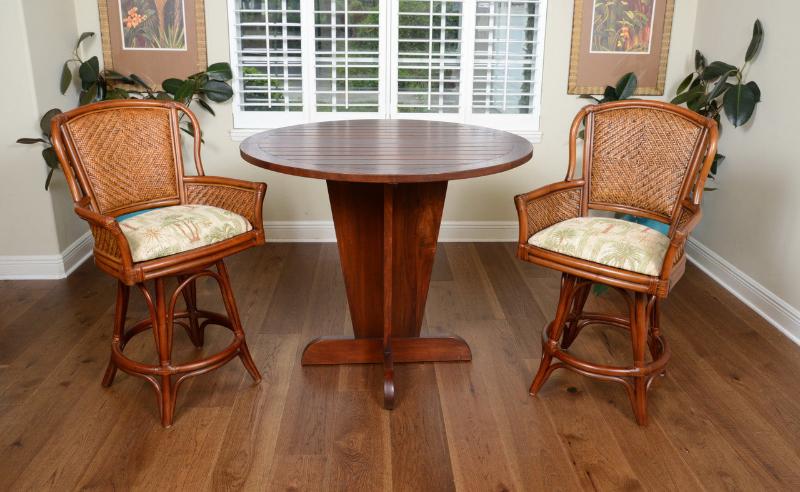 Alexander & Sheridan Serengeti Rattan Indoor 2-Person Counter Table Set