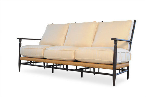 Replacement Cushions for Lloyd Flanders Low Country Vinyl Wicker Sofa