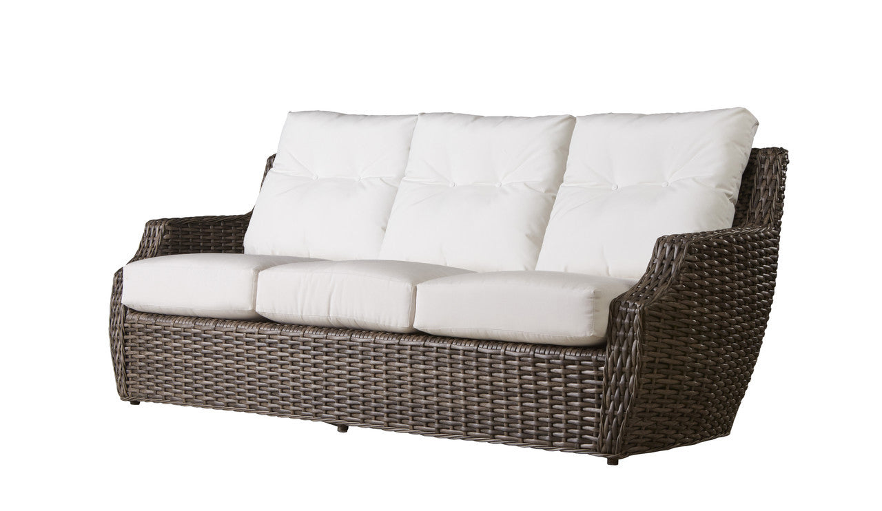 Lloyd Flanders Largo Woven Vinyl Outdoor Sofa