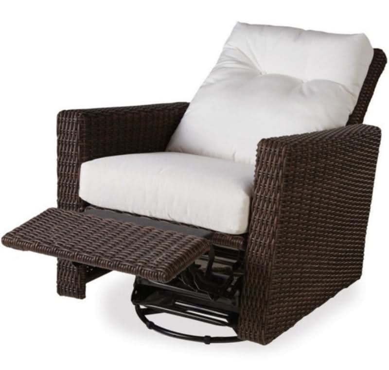 Lloyd Flanders Mesa Woven Vinyl Outdoor Glider Recliner