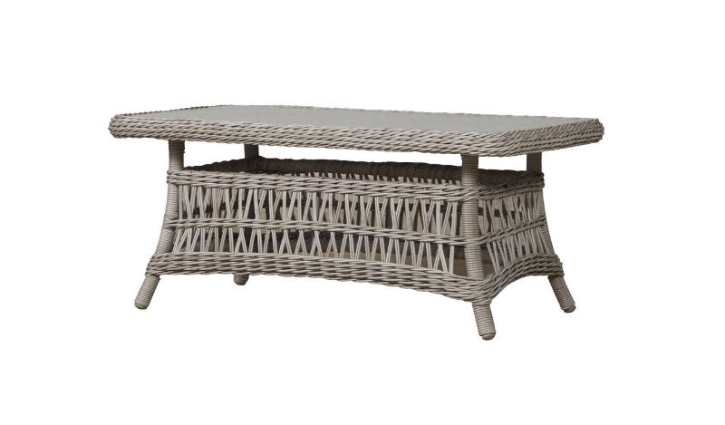 Lloyd Flanders Mackinac 5-Piece Woven Vinyl Loveseat Set