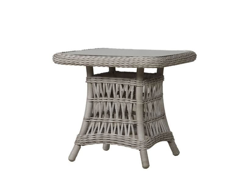 Lloyd Flanders Mackinac Woven Vinyl Outdoor 4-Person Loveseat Set
