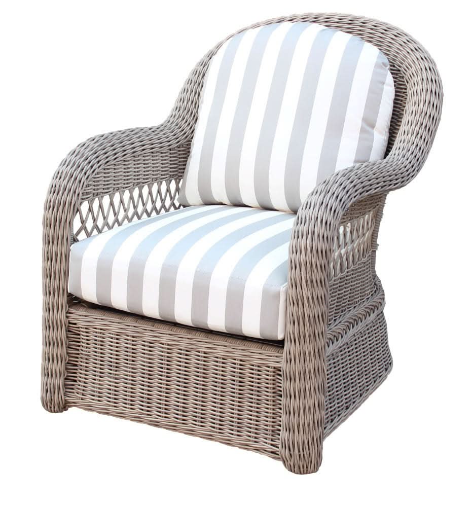 South Sea Rattan Arcadia Wicker Outdoor 6-Person Patio Conversation Set
