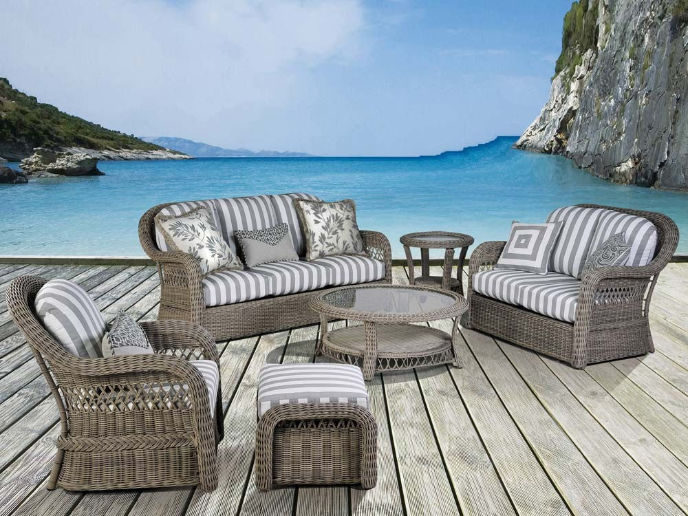 South Sea Rattan Arcadia Wicker Sofa