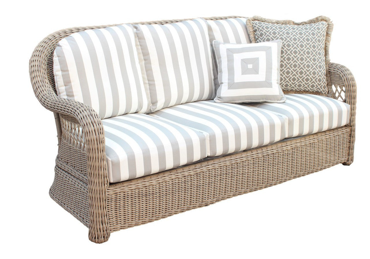 South Sea Rattan Arcadia Wicker Outdoor Sofa