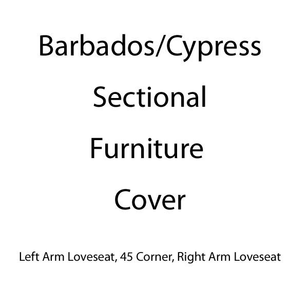 Forever Patio Barbados/Cypress Sectional Furniture Cover