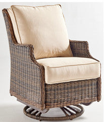 Replacement Cushions for South Sea Rattan Barrington Lounge Chair, Swivel Glider, & Armless Chair