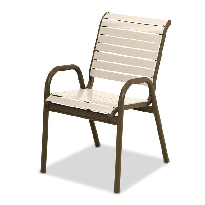 Telescope Casual Reliance Aluminum Outdoor Strap Stacking Bistro Chair