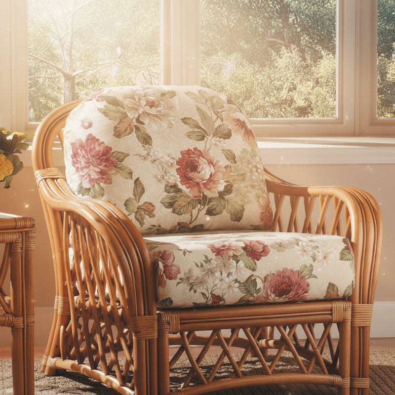South Sea Rattan Antigua Indoor Lounge Chair
