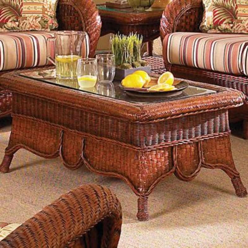 South Sea Rattan Autumn Morning Wicker Indoor Coffee Table