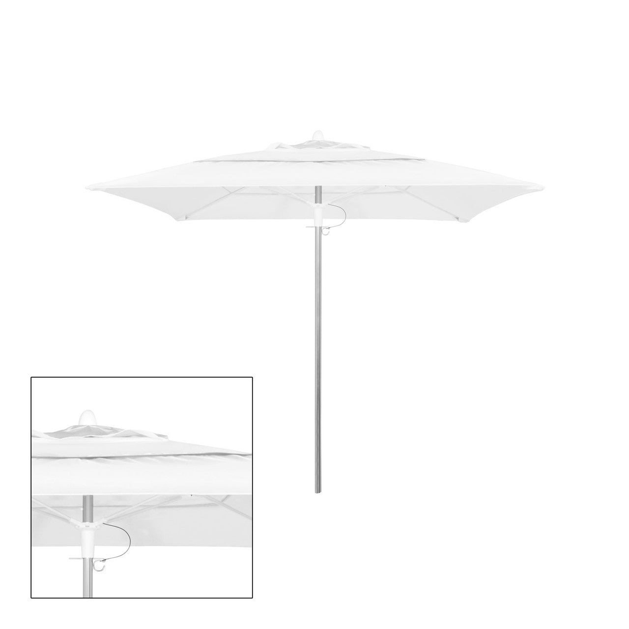 Source Furniture Rio 9' Square Double Vented Canopy